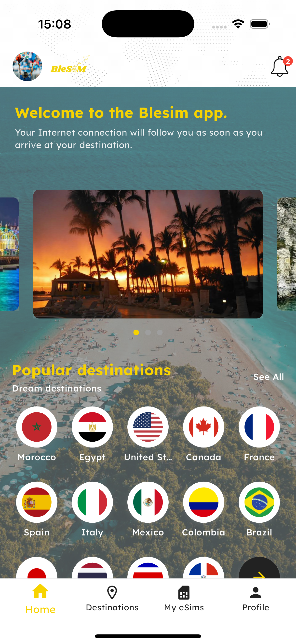 BleSIM app